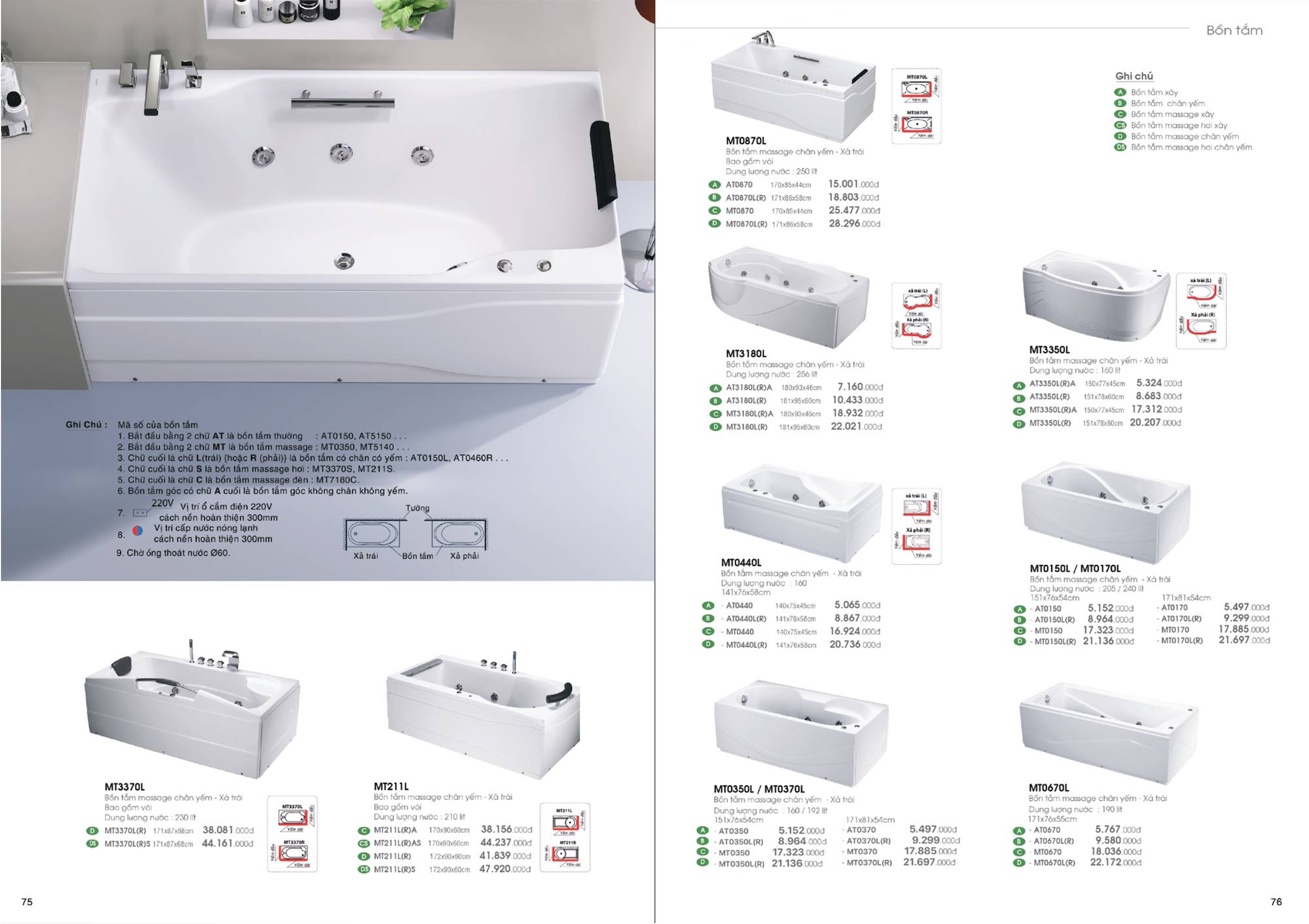 Thiết bị vệ sinh CAESAR Catalogue và Bảng giá mới nhất 2024 / Page 39
